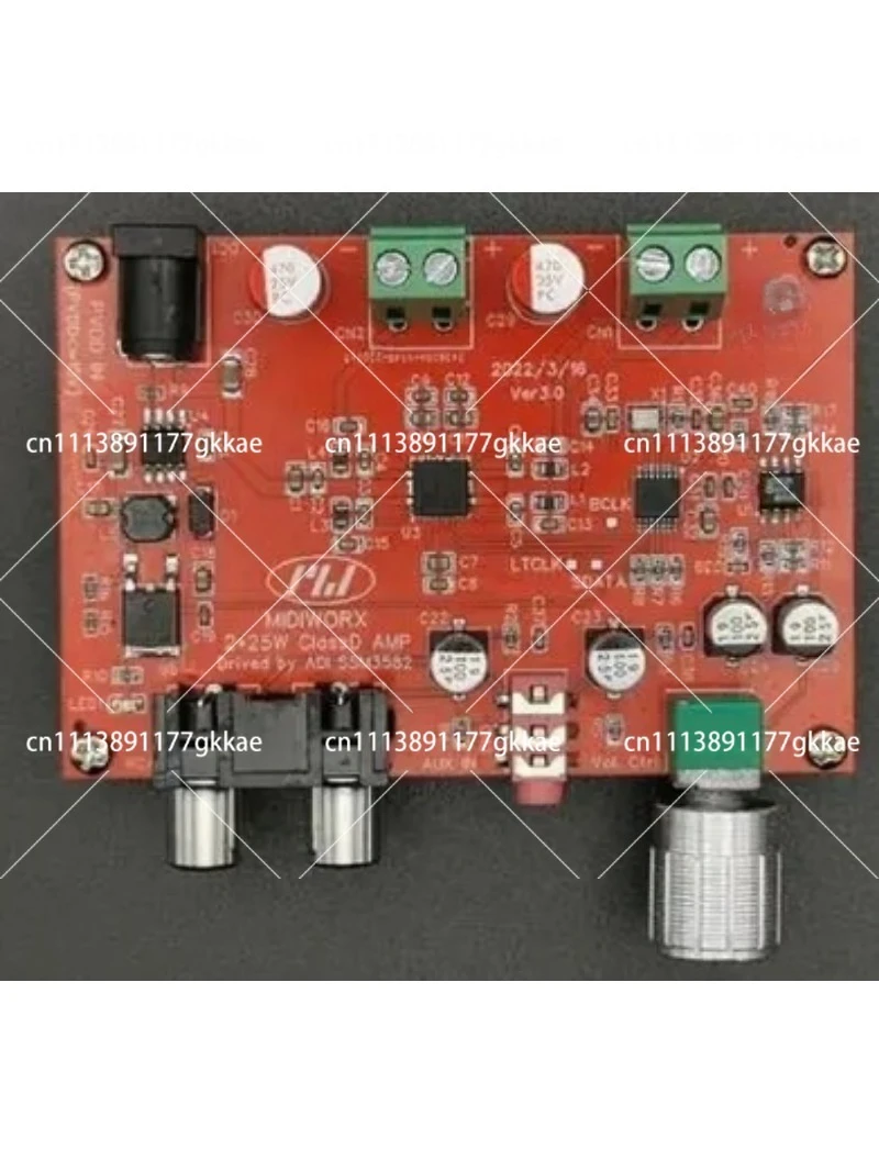 30W 120W Class D Digital Power Amplifier Board 2 8 Channels Home Theater Audio Amp