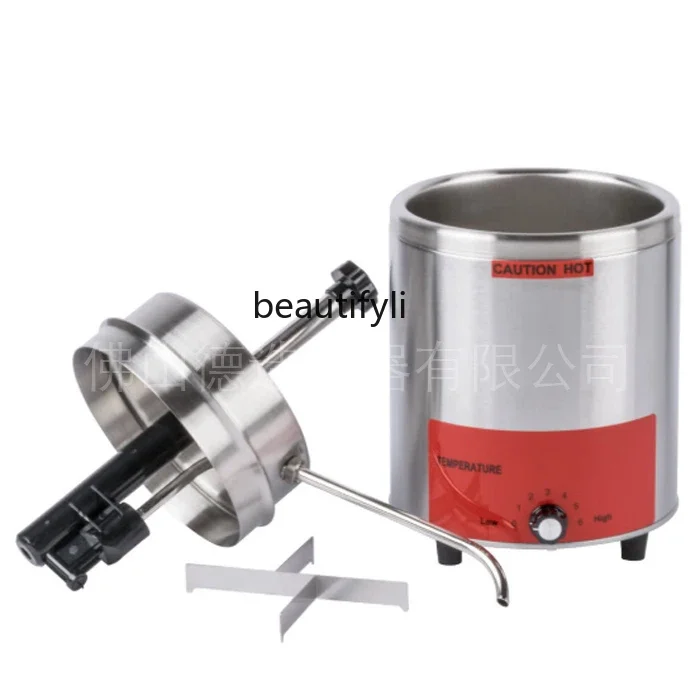 A61 Commercial Warm Juice Pump FZ-05A Electric Stainless Steel Large Capacity Sauce Cheese Insulation Barrel Heating Distributor