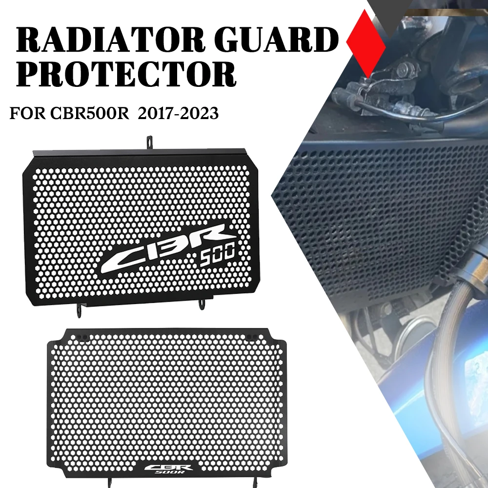 

For Honda CBR500R CBR 500 R Motorcycle Accessories CBR 500R Radiator Guard Protector Grille Grill Cover 2013-2025 2024 2023 2021