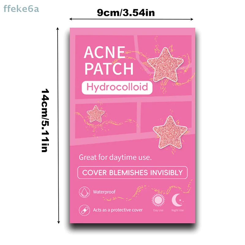 200/400 Stuks Acne Puistje Patch Sticker Waterdicht Acne Behandeling Puistje Remover Tool Gezichtsmasker Huidverzorging Verborgen Puistje