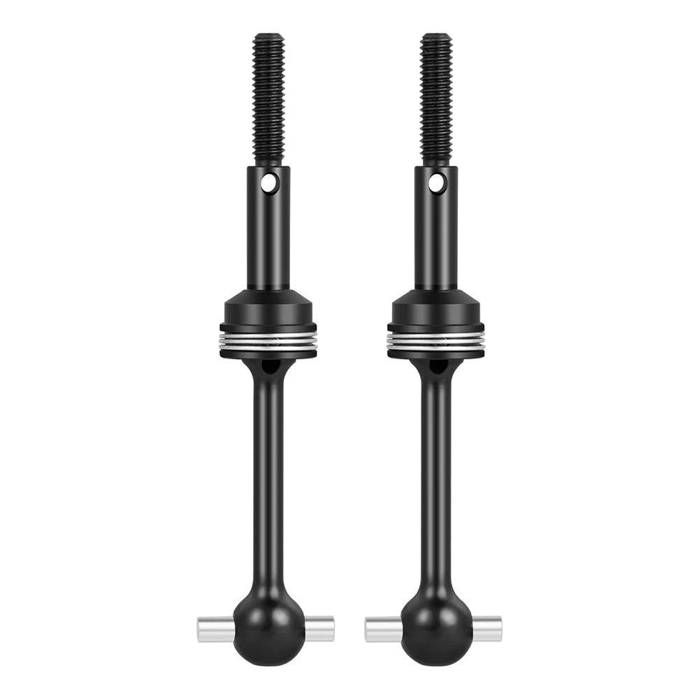 AXSPEED 2Pcs Steel Front Rear CVD Shaft for Tamiya TT01 1/10 RC Drift Car Upgrades Parts