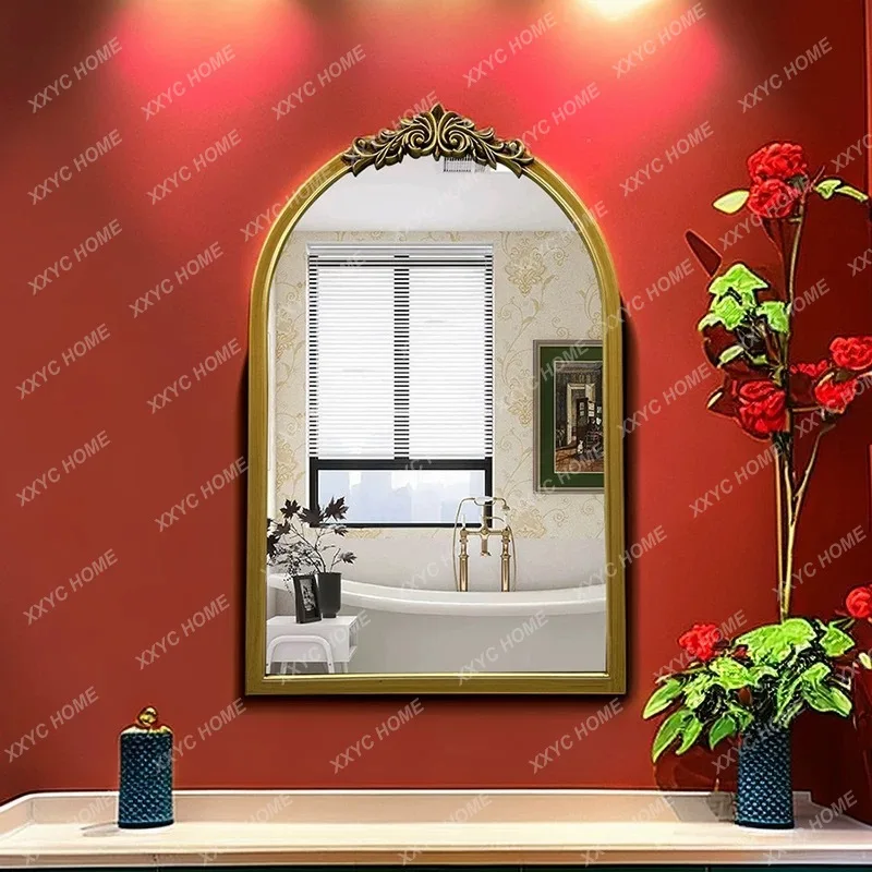 Hantique bathroom mirror living room decorative mirror smart dressing table makeup mirror