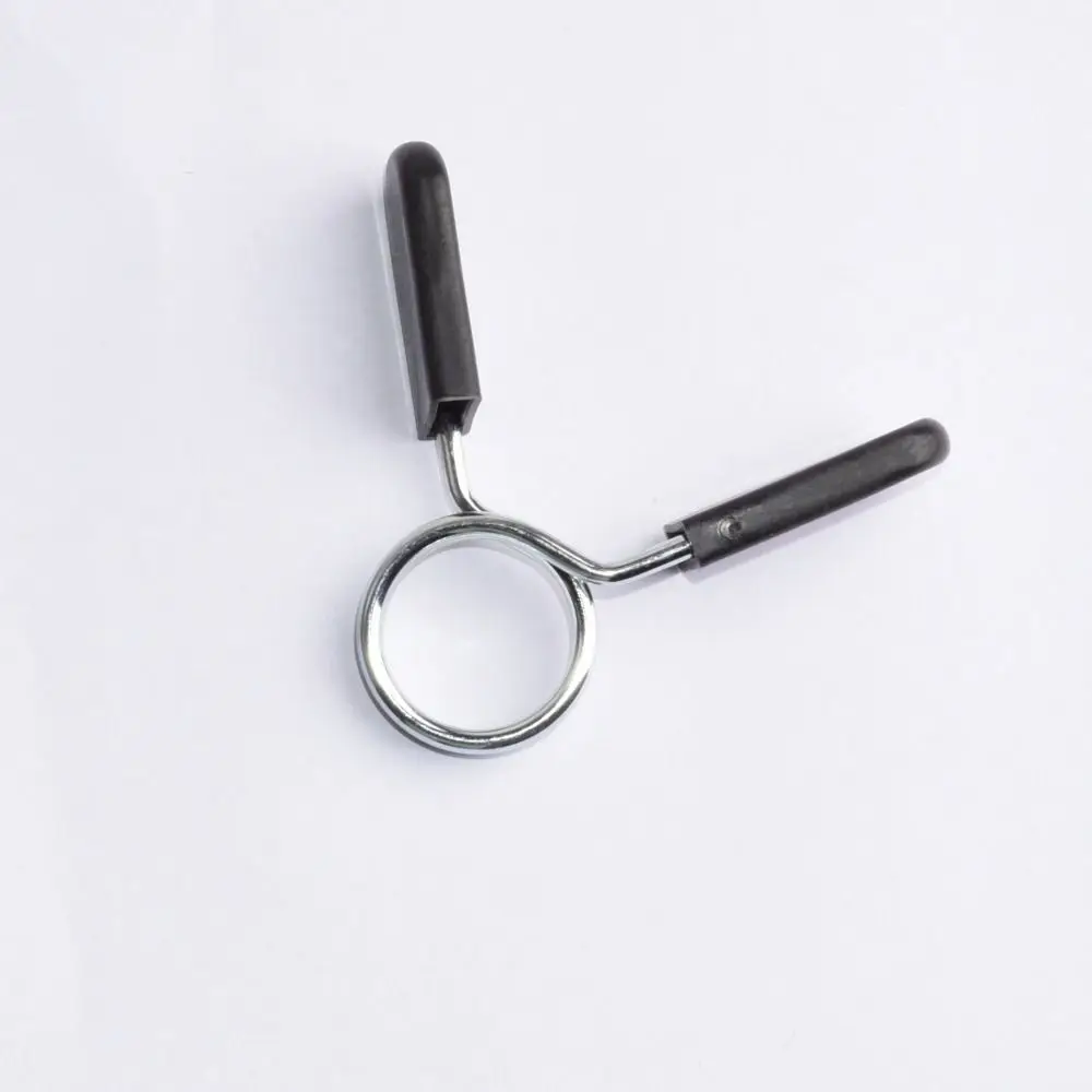 1 Paar Gym Langhantel-Clips, Anti-Lockerungs-Hantelfeder-Kragen-Clips, Sicherheitsschutz, stabile Langhantel-Verriegelungsklemme – Detail 2