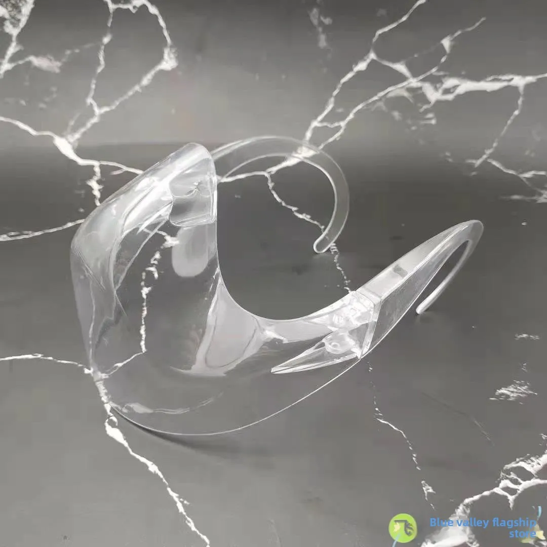 

Высококачественная прозрачная защитная маска для лица, антибрызговая, пылезащитная, изоляционная, полнолицевая маска.