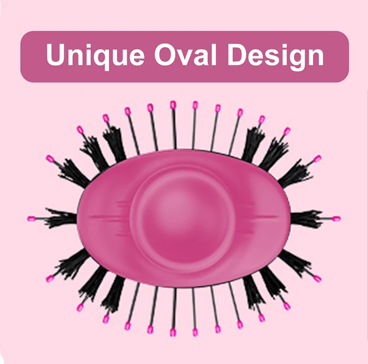 Professional One-Step Blow Dryer Brush for Salon Featuring Unique Airflow Vent and Negative Ion Ionic Hair Dryer