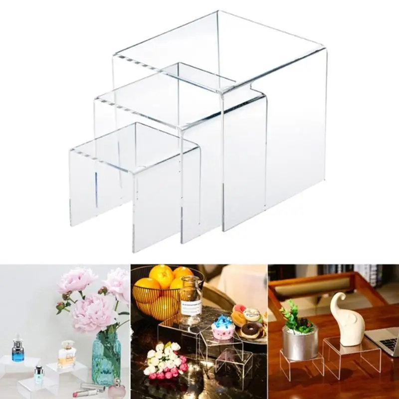 A52E Transparente Vitrine für Sammlerstücke, Kuchenständer für Schmuck für Pop-Figuren – Detail 7