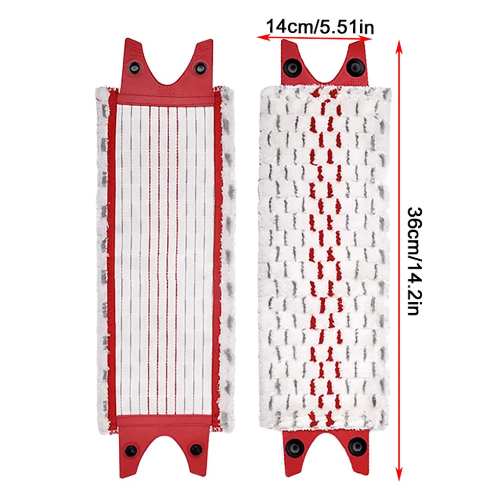 Microfibre Floor Mop Pads Replacement for Vileda UltraMax Flat Mop Cloth Quick Drying Machine Washable Reusable Cleaning Tools