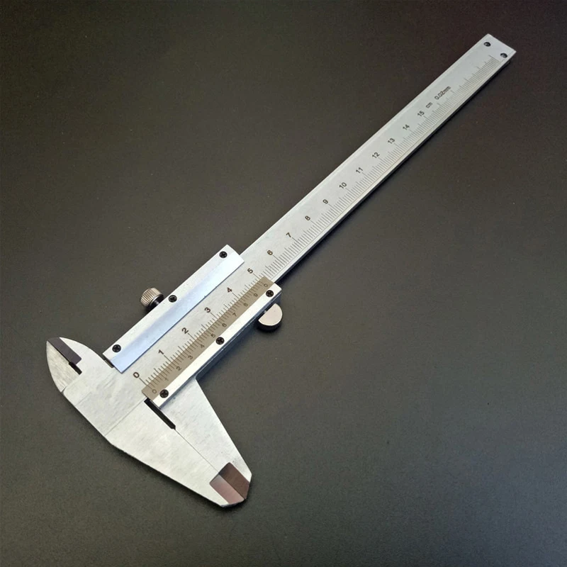 0-150mm Vernier Caliper Professional Steel Vernier Caliper Gauge Micrometer Four Use Metric Precision Measuring Tools