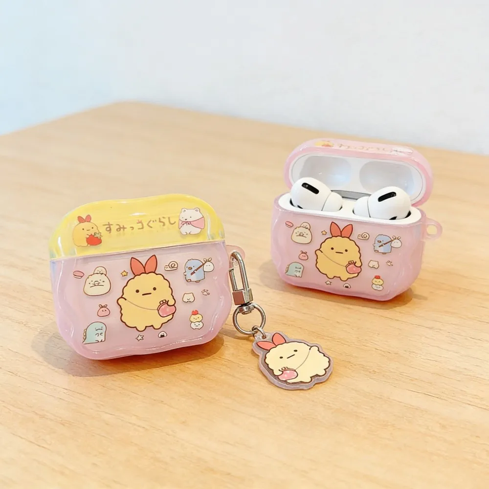 Chicken Pattern Earphone Cover For AirPods Pro 3 Pro 2 2nd Case TPU Silicone Headphone Cases For AirPods 4 3 Funda With Keychain - view 4