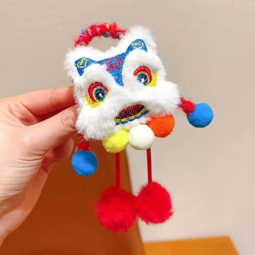 Quaste Neue Jahr Haar Seil Pferdeschwanz Halter Haar Ring Löwe Erwachen Kopfbedeckung Koreanischen Stil Plüsch Ball Plüsch Elastische Haarband