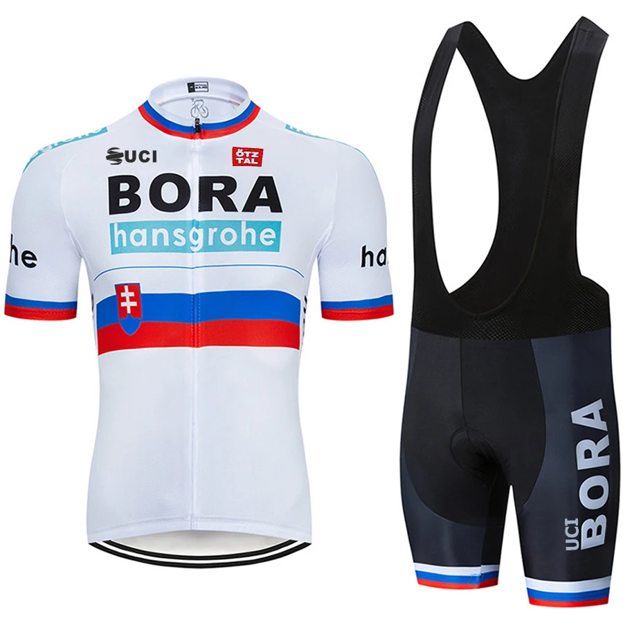 Traje de ciclismo para hombre, traje de bicicleta para hombre, UCI BORA, pantalones cortos, ropa deportiva para Mtb, uniformes de babero, conjuntos