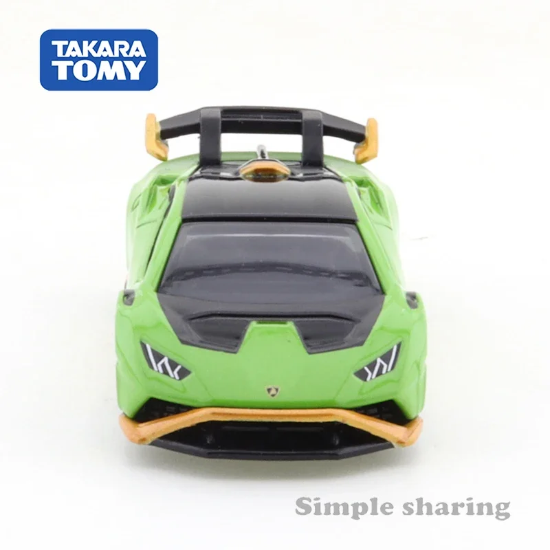 Takara Tomy Tomica No.11 Lamborghini Huracan STO (First Special Specification) 1/62 Car Model Simulation Toy Boy Toy Collection