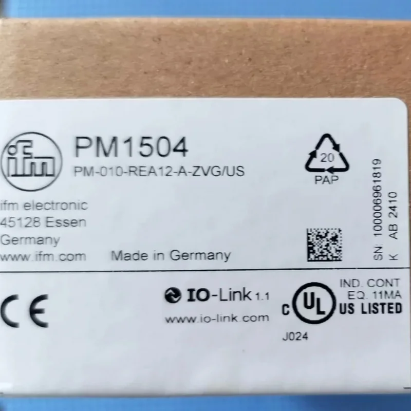 

PM1504 Переключатель датчика давления PM-010-REA12-ZVG