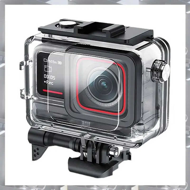 

Hot Selling-Transparent Protective Case For Insta360 Ace Pro Waterproof Diving Protective Shell For Insta360 Ace Pro Sports Came
