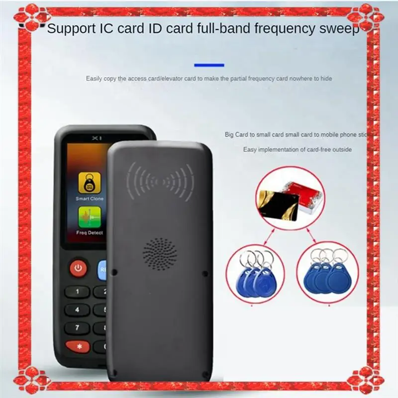 

24-Hour Delivery X7 RFID Smart Chip NFC Decoder Duplicator Reader Writer+5XCUID+5XUID Card Tag Copier 125Khz 13.56Mhz Badge Clon