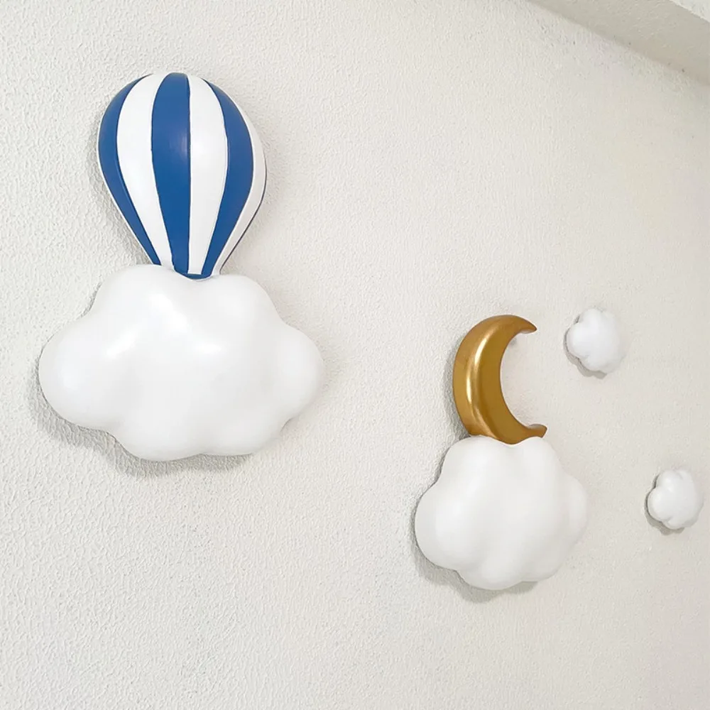 Wall Hanging 3D Cloud Wall Decoration Pendant Bedroom Living Room Porch Background Wall Modern Simple Home Decoration Gift