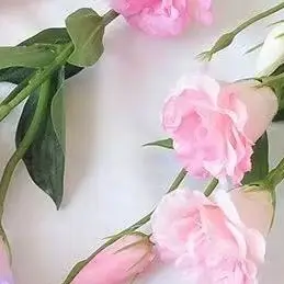 

52cm Single 3-Heads Simulation Lisianthus Fake Flowers Silk Flower Wedding Floral Arrangement Ornaments Photography Props