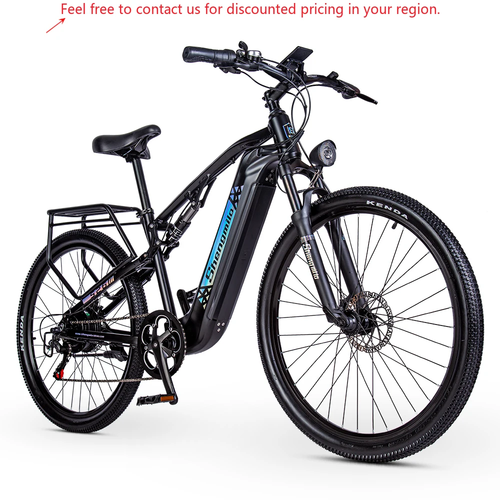 

HEZZO S26 Electric Bike Ebike Bafang Motor 500W Lockable