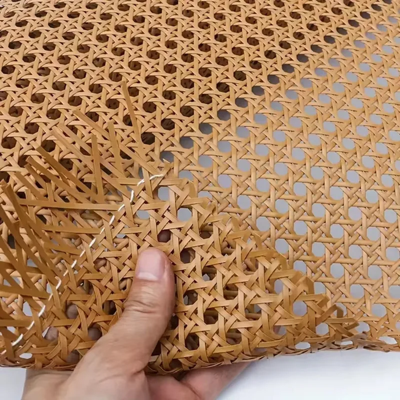 

[Handmade Rattan Weaving Material] Plastic Handmade Imitation Rattan Weaving Material - DIY Craft Supplies for Chairs, Cabinets