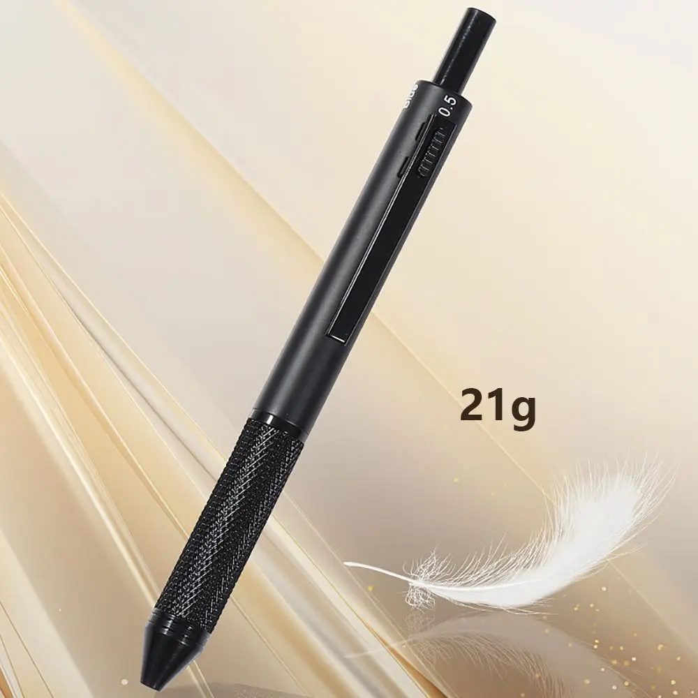 Creative Metal Gravity Sensor Pen 4 in 1 Press Type Multi-Function Gel Pen 3Colors Ballpoint Pen Student Gift