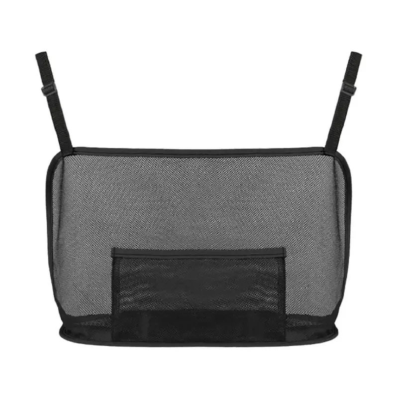 Universal Elastic Polyester Car Seat Mesh Storage Net Bag Auto Rear Trunk Organizer String Pouch for Truck