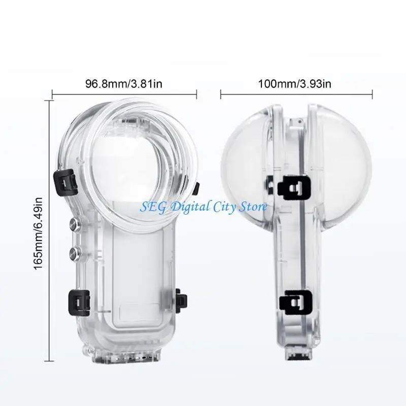 U75B Quick Detach Deep Sea Diving Shell 60m Waterproof Security For Camera Enthusiasts