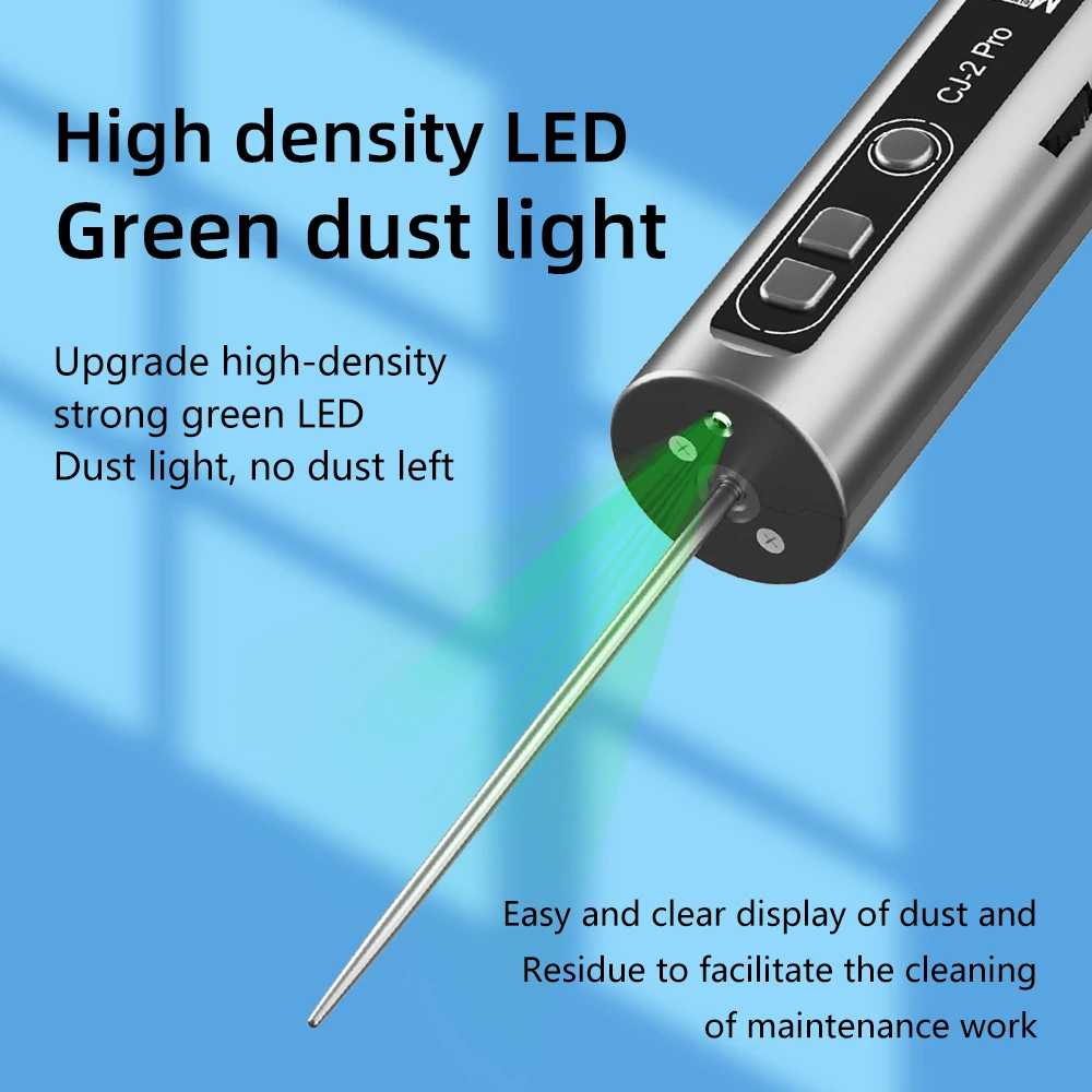 MaAnt CJ-2 Pro Electric OCA Glue Remover Tool with Dust Light 9 Adjustable, Suitable for Mobile Phone LCD Touch Screen Cleaning