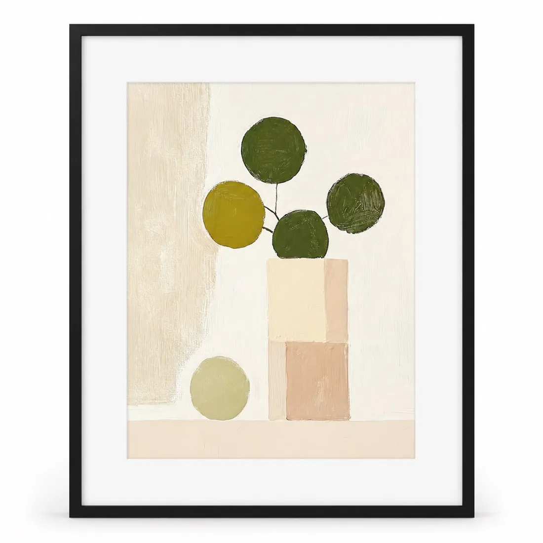 Circle of Tranquility Poster,Canvas Wall Print,HighGrade Home Decoration Artwork for Bedroom,Living Room,Office & Interior Space
