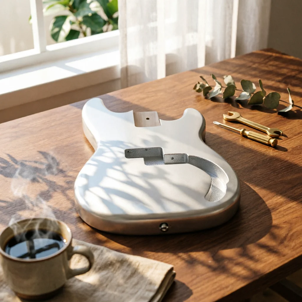 Guitar Body Blank DIY Electric Guitar Body Smooth Custom for Luthiers