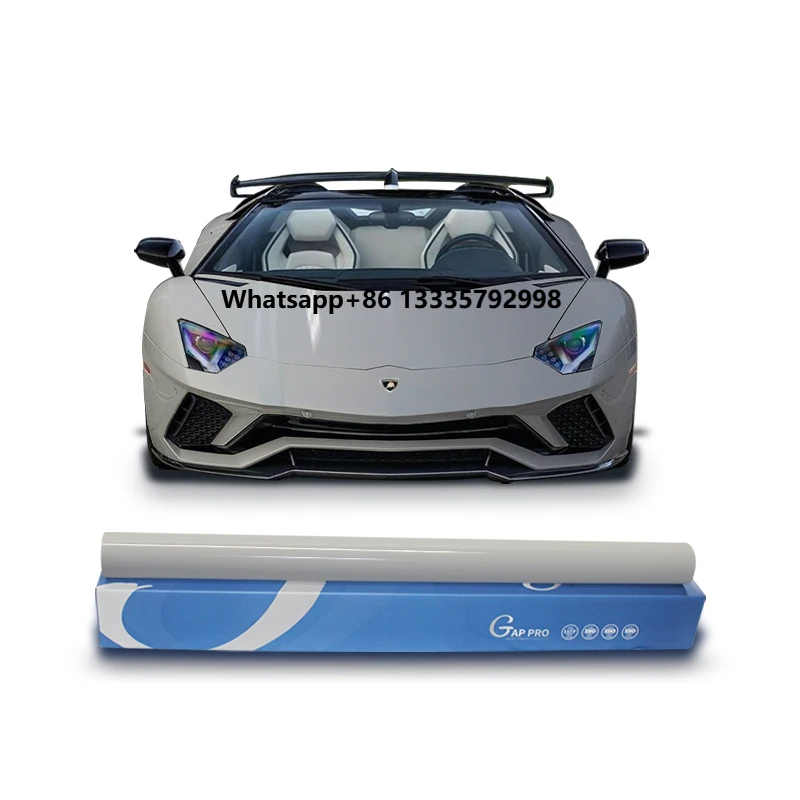 

GAPPRO PPF Super Glossy Light Green Anti-scratch Self Healing Snow White Gold Wrap TPH TPU Paint Protection Film