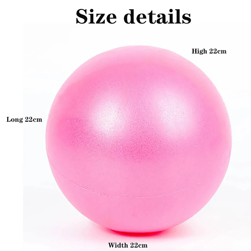 Pilates Mini Yoga Ball Butt Yoga Ball Fitness Equipment Gymnastics Explosion proof Ball Leg Clamp Ball Elastic Ball