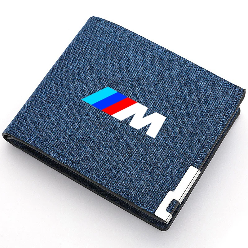 الترفيه رقيقة جدا سيارة المحفظة حامل بطاقة الائتمان حقيبة قصيرة لسيارات BMW M شعار M3 M5 X1 X3 X5 X6 E46 E39 E36 E60 1 3 5 سلسلة