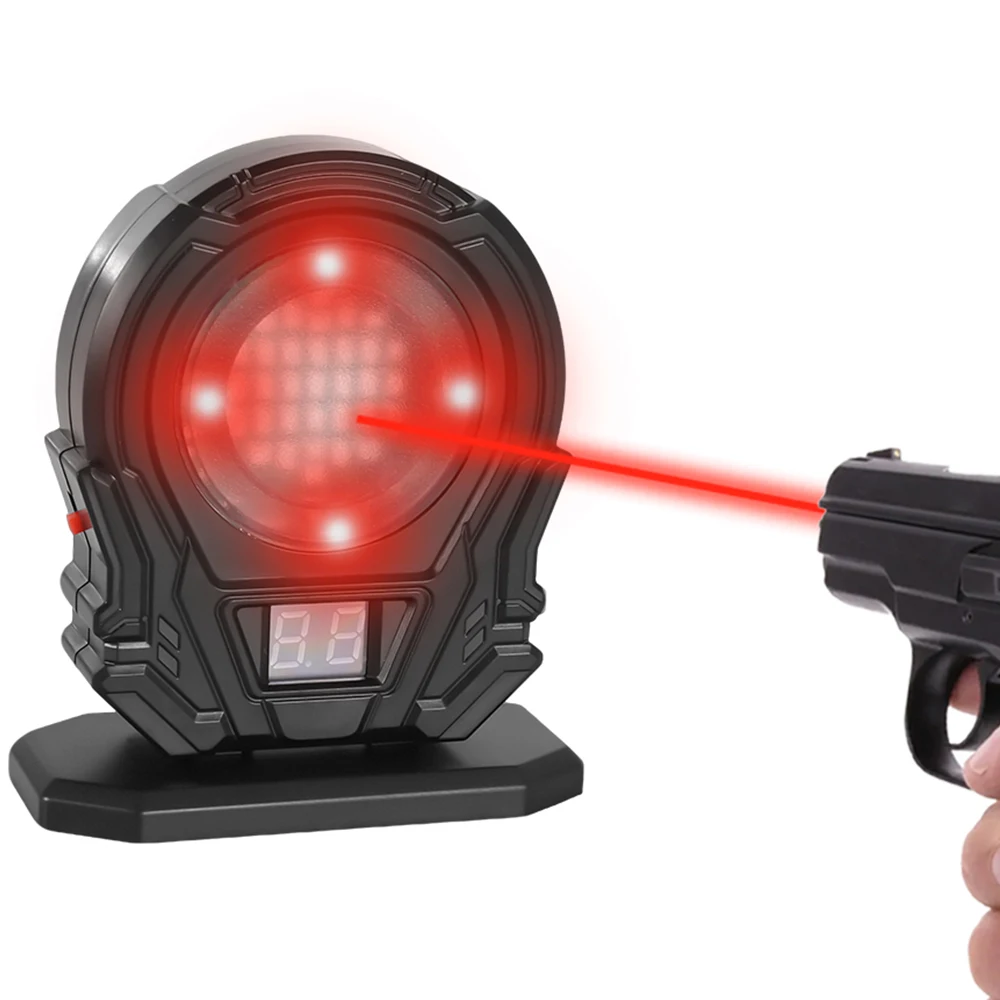 

Чувствительная по цвету инфракрасная индукционная электронная лазерная игрушка для стрельбы по мишеням со звуковыми эффектами для лазерной тренировки сухого огня