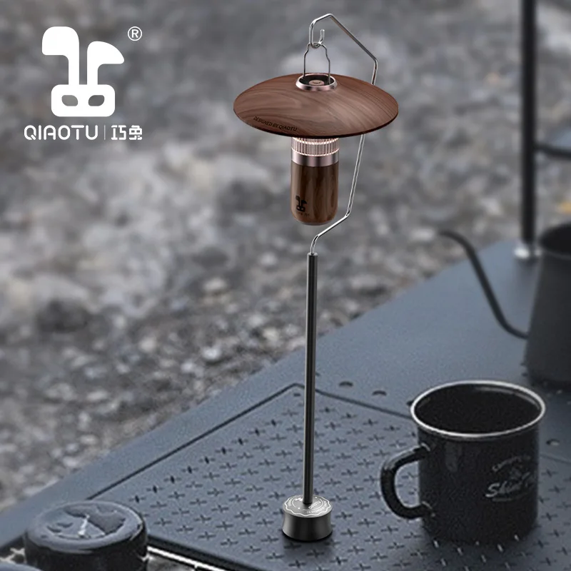 

Outdoor Camping Magnetic Desktop Lamp Holder Lightweight Foldable Detachable Light Stand for Easy Storage
