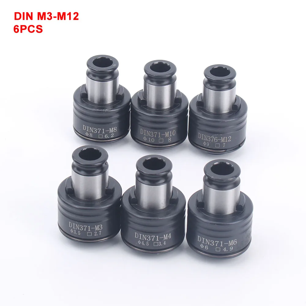 YOUSAILING GT12 19mm ISO lub DIN lub JIS M3-M12 zestaw gwintowania zaciski krany uchwyty z zabezpieczenie przed przeciążeniem