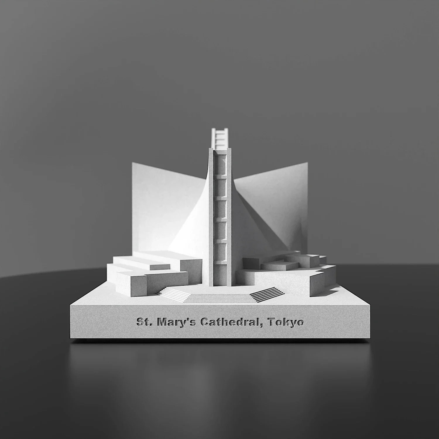Japanese architect Cenzo Tange's 