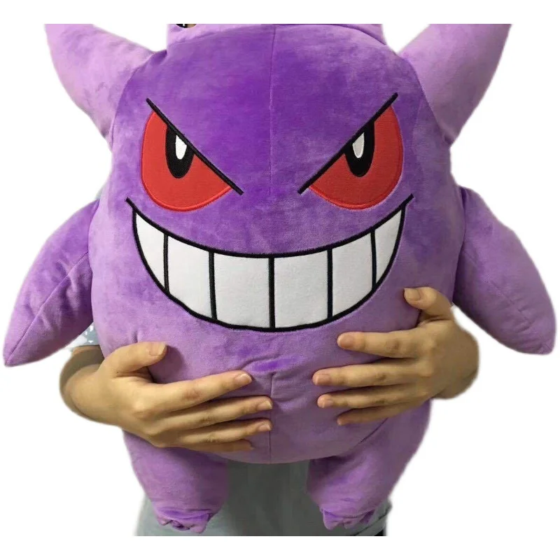 

Pokemon 55CM huge original Gengar plush toy doll Soft pillow stuffed toys A birthday present for a friend