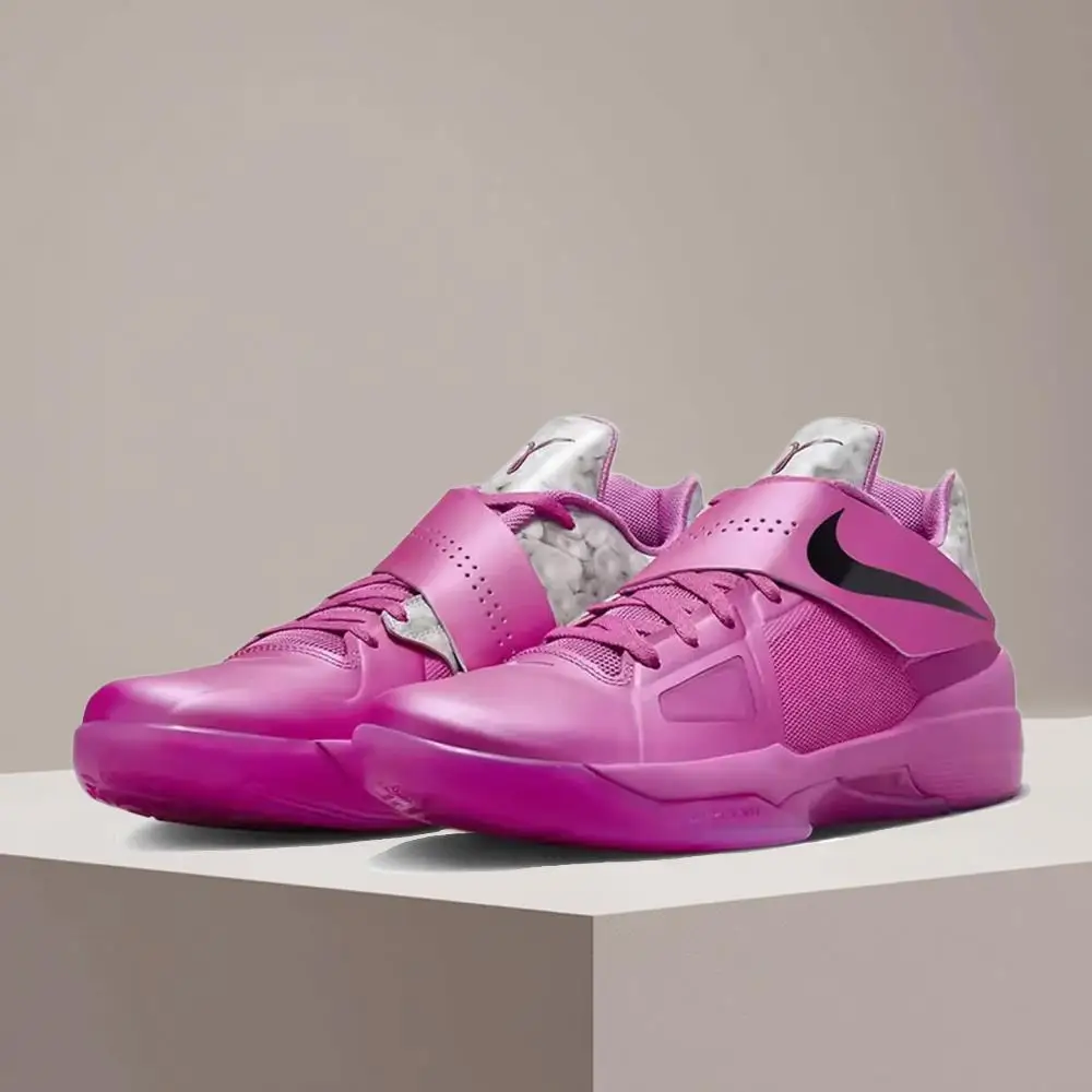 

Nike KD 4 Retro Low-Top Basketball Shoes for Men and Women Anti-Slip & Wear-Resistant Vintage Design Model: HF9098-600