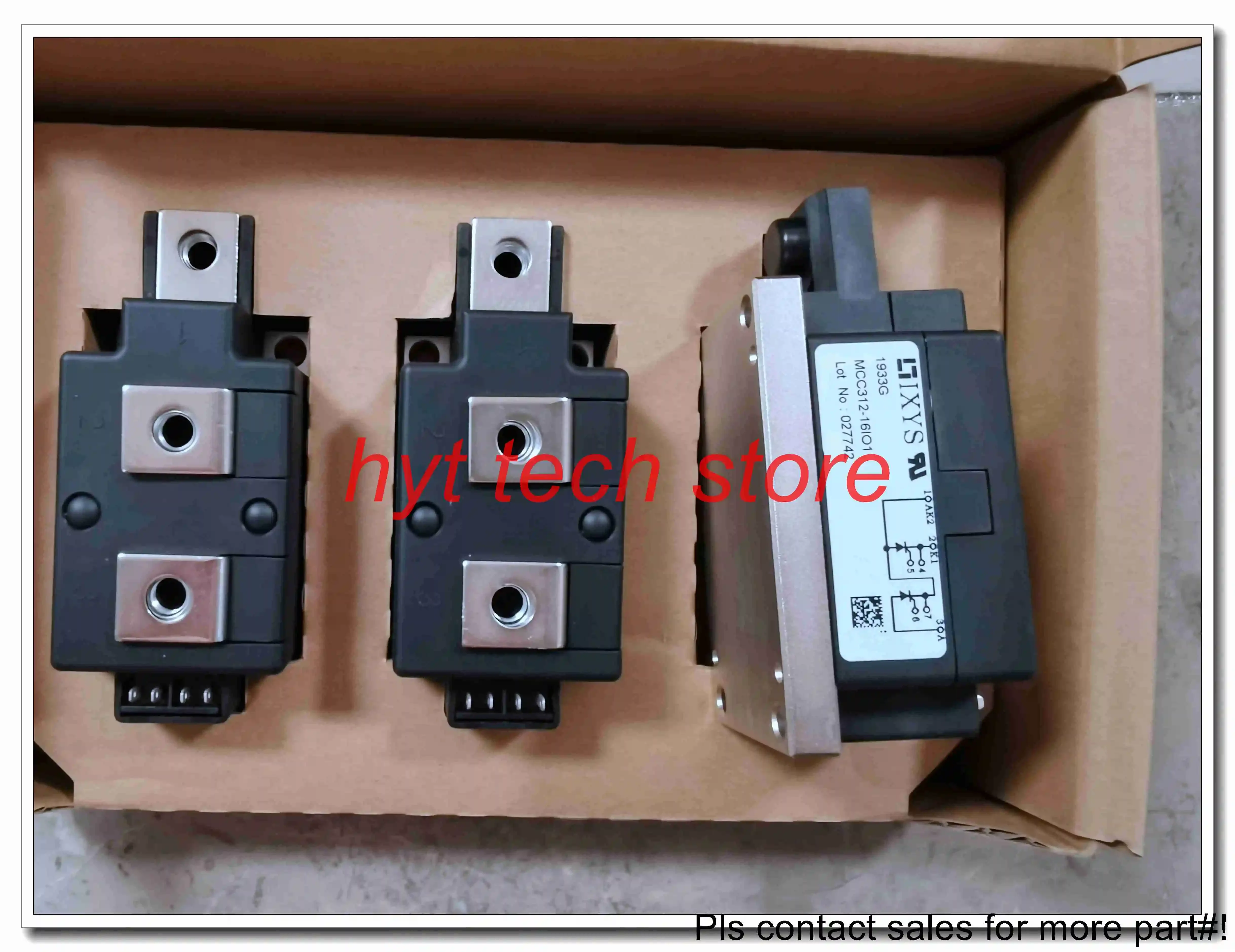 Modul IGBT asli MCC312-16IO1,100% diuji sebelum pengiriman
