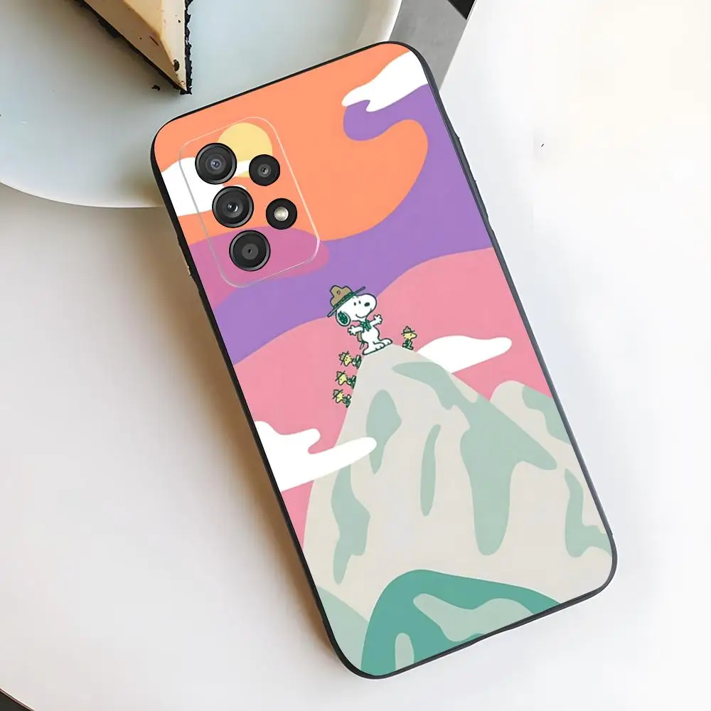 Cartoon O-SnoOPIES-YS Phone Case For Samsung S26 S25 Edge S24 S23 S22 Ultra Plus Fe A57 A37 A17 A56 5G Silicon Cover view 5