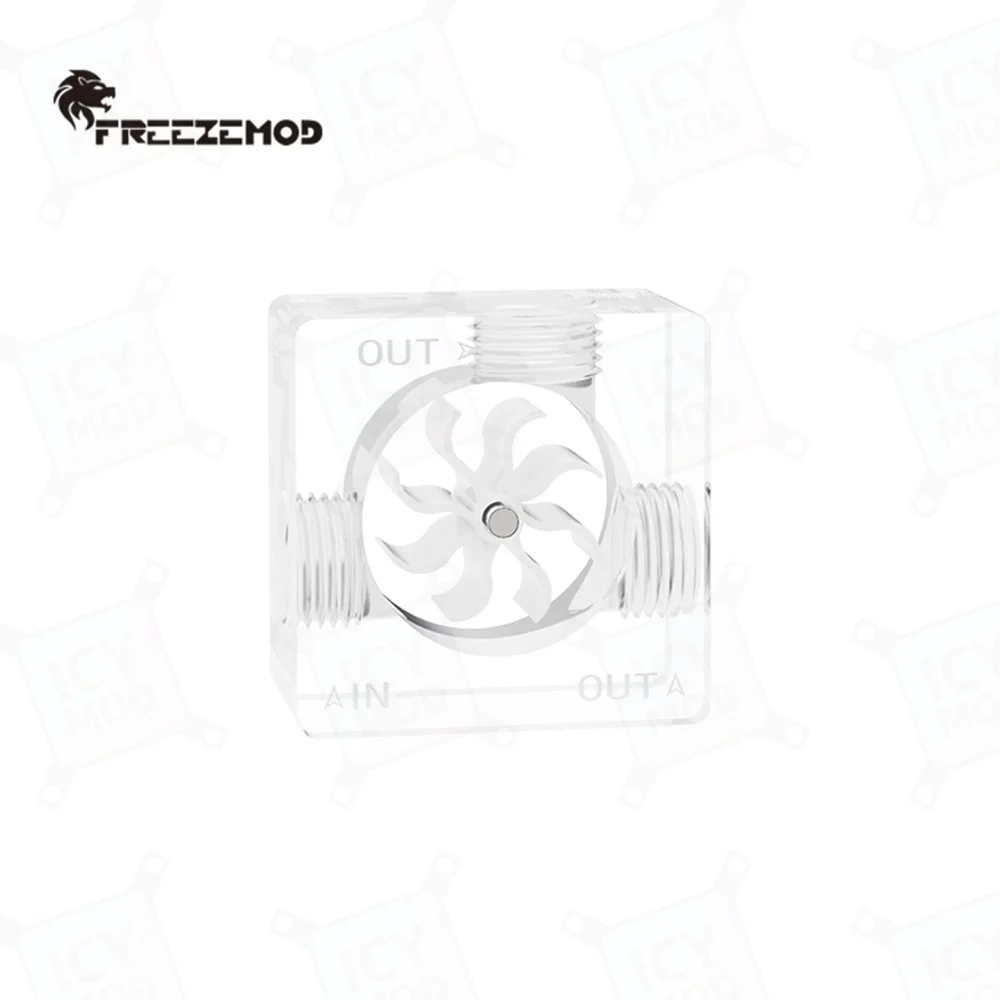 LSJ-PM3 Freezemod Cubo de flujo 3 vias - Medidor de caudal de agua