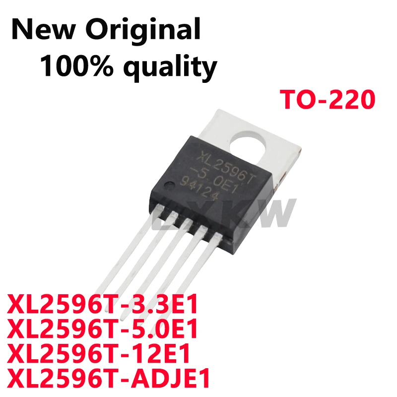 10/Piece New Original XL2596T XL2596T-3.3E1 XL2596T-5.0E1 XL2596T-12E1 XL2596T-ADJE1 TO-220 Voltage stabilizer In Stock