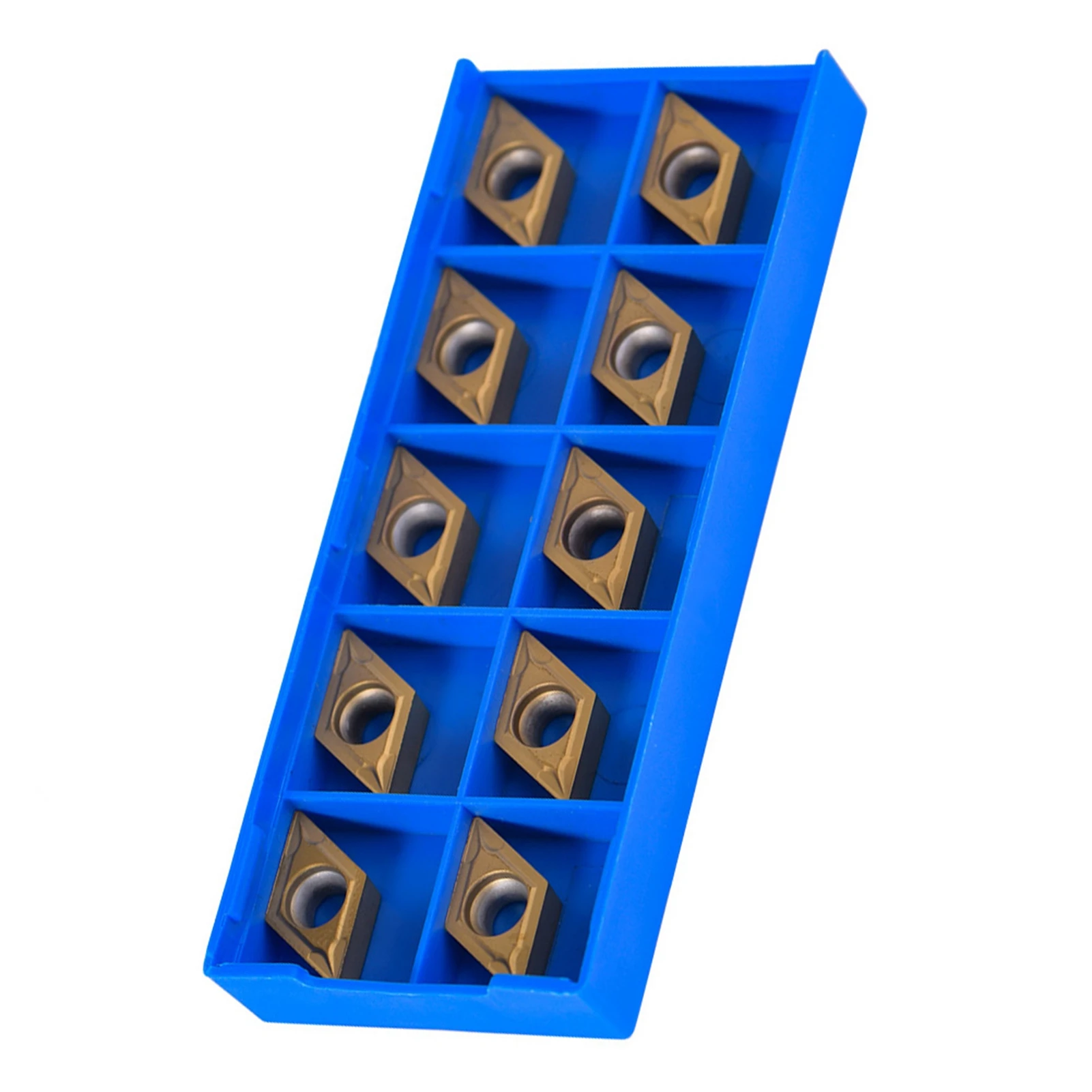 10 pièces CNC pointes en carbure insère CNC lame en carbure tour outil de tournage DCMT11T304-HM YBC251 CNC Inserts 19.5*11*4mm