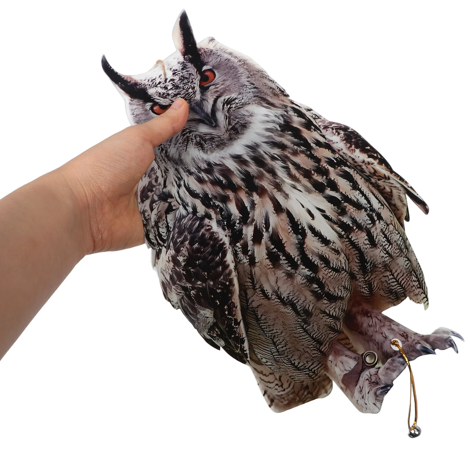 

Garden Balcony Window Farm Barn Acrylic Reflective Hanging Decoy Wind Spinner Non-Harmful Repellent Device For Patio Yard