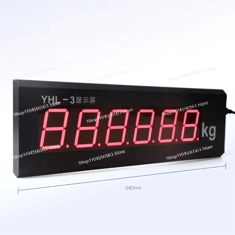 3 inch YHL 3 Weighing Indicator Large LED Screen Outdoor Display Controller For Electronic Weighing Scale Replacement
