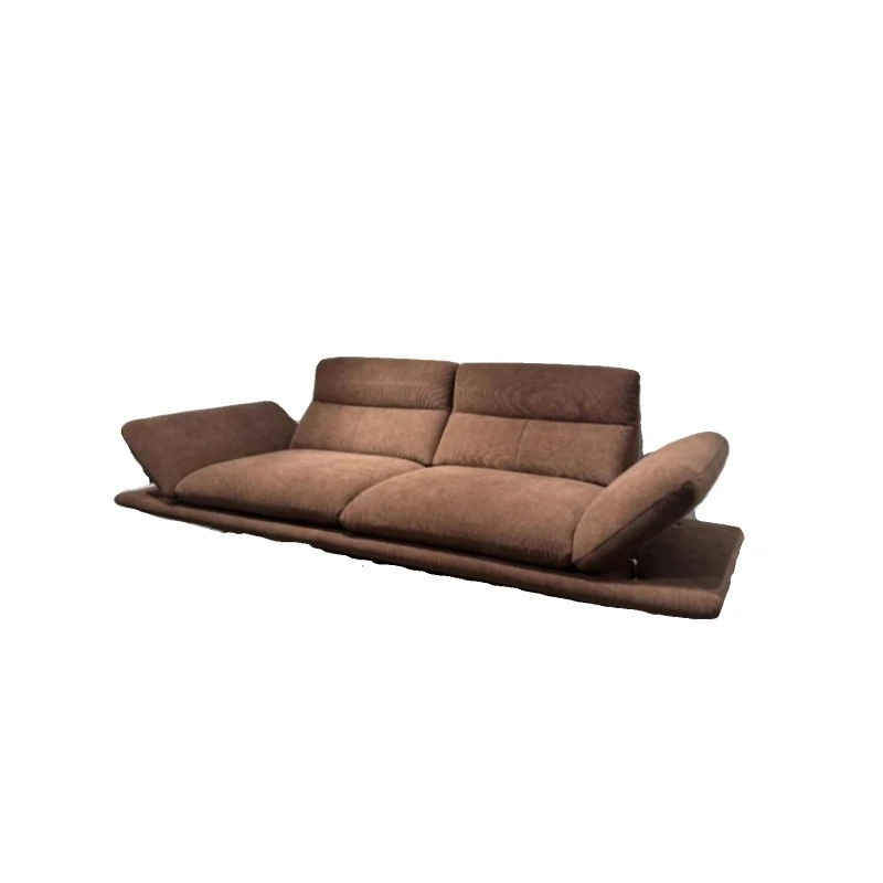 

Fabric sofa light luxury functional backrest armrest adjustable multi-person sofa
