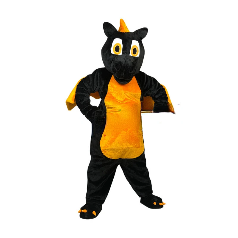 มังกร Mascot Fursuit ชุดการ์ตูน Performance Mascot ฮาโลวีนคอสเพลย์เดินหุ่นสัตว์เครื่องแต่งกายเครื่องแต่งกาย