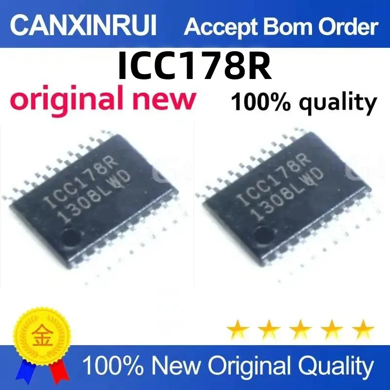 

Newly imported three-track decoder chip 1CC178R ICC178R ICC178 TSSOP20 package