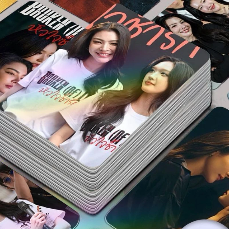 30/50PC Fayeatom Fayeperaya Atompariya Thai TV Broken of Love Drama Stills Photo Double-side Print 3 Inch Card