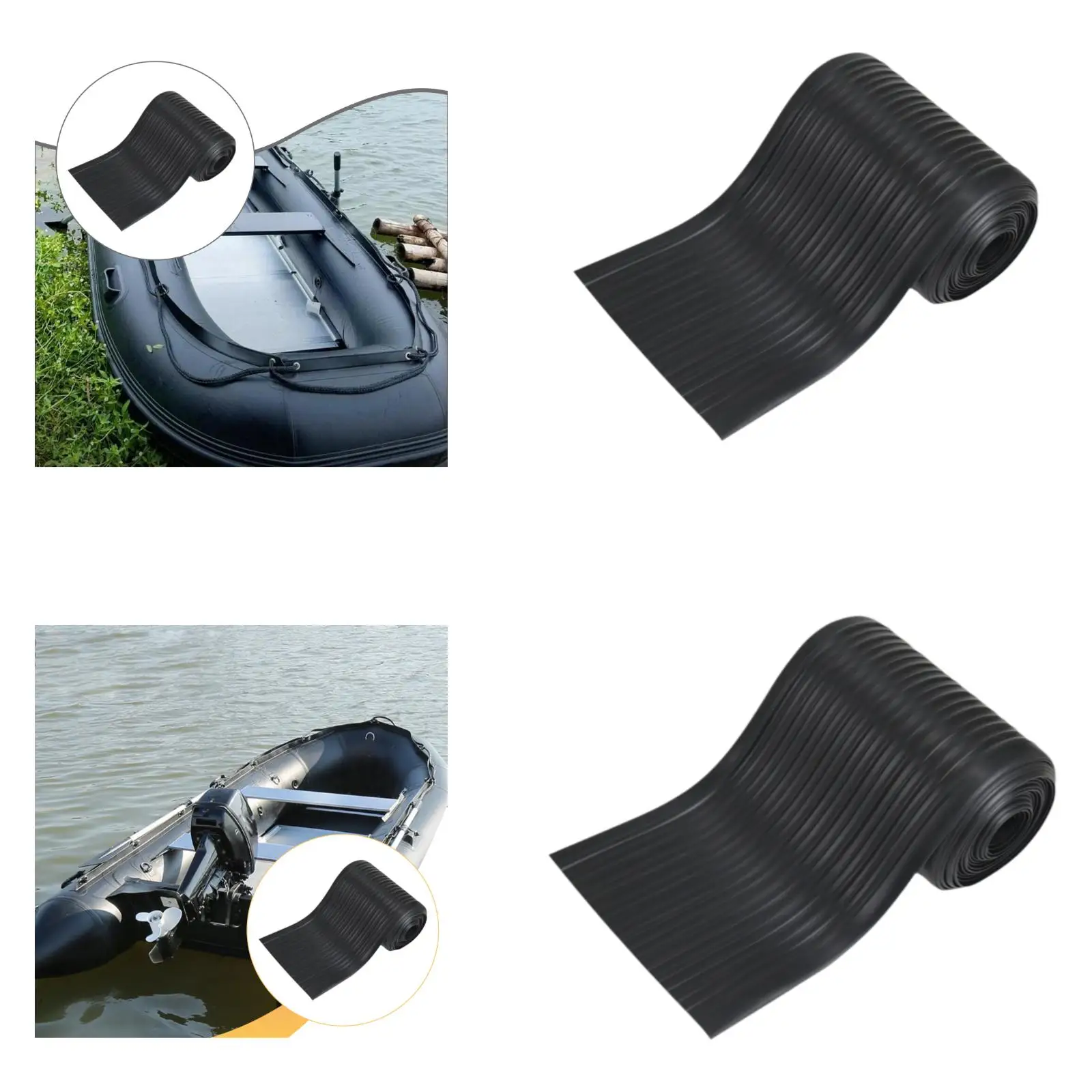 

Inflatable Boat Protective Strip Durable PVC Safety Hull Shield Boat Accessory for Inflatable Kayak Canoe